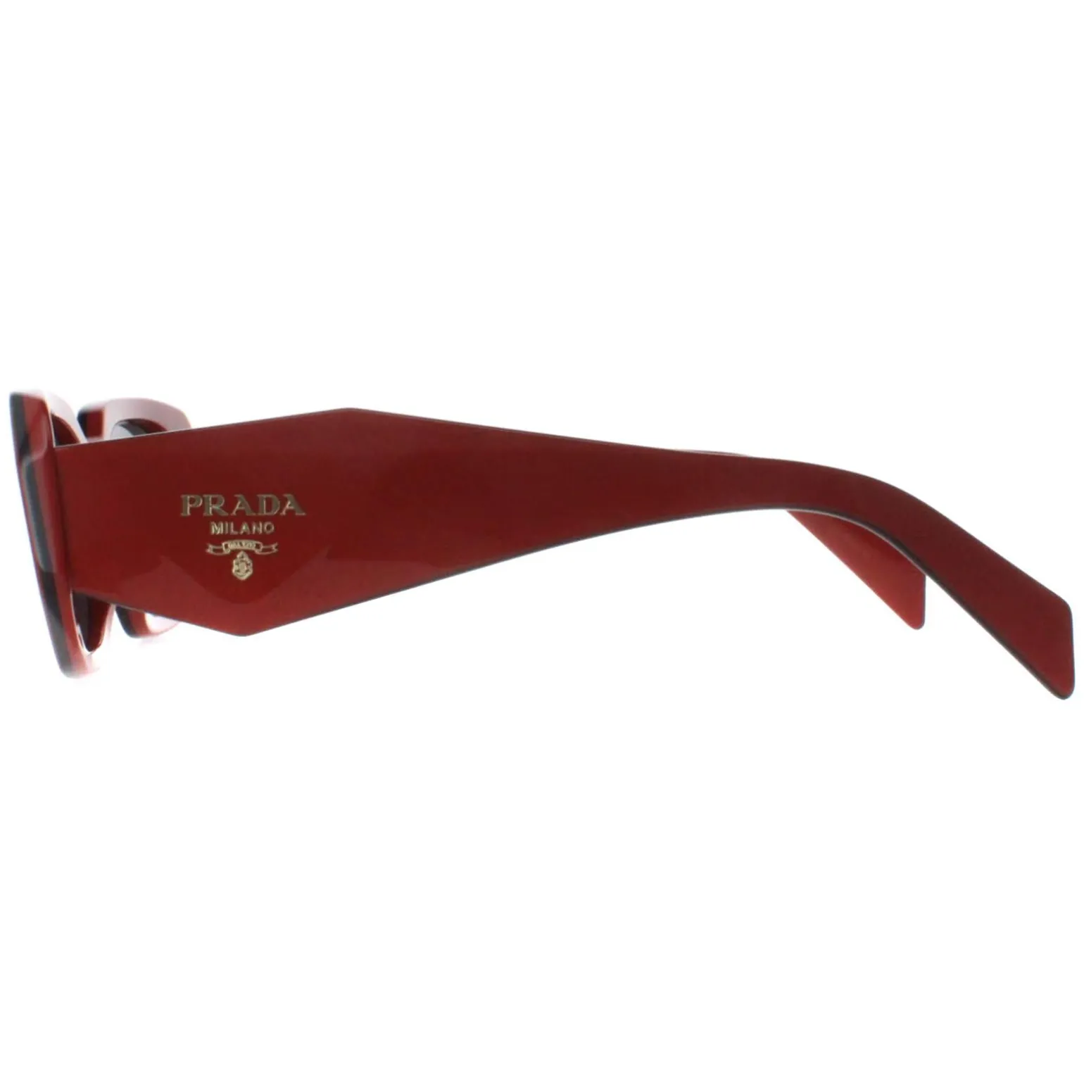 Prada Sunglasses PR17WS 12N5S0 Orange Black Dark Grey