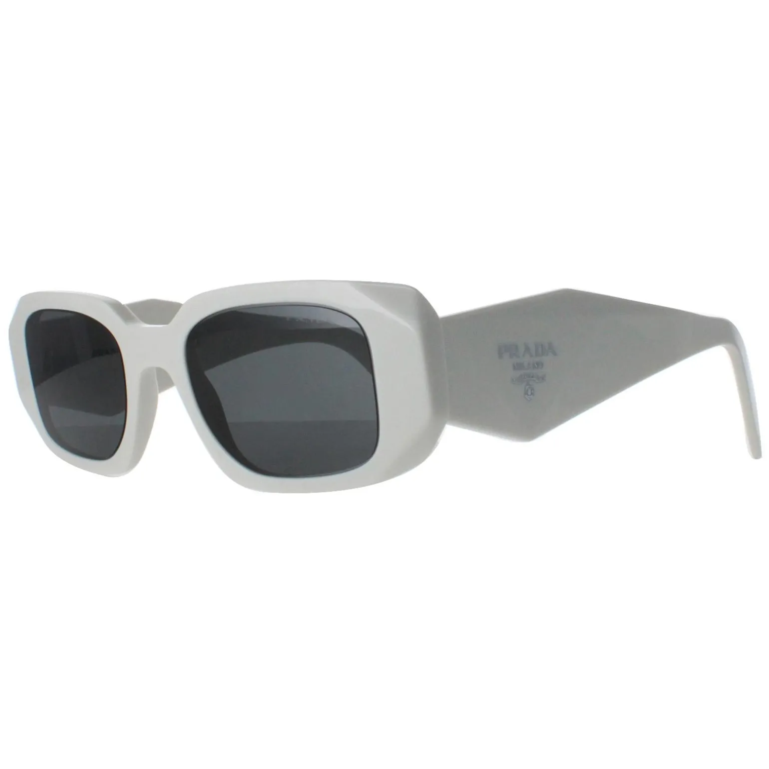 Prada Sunglasses PR17WS 1425S0 Talc Dark Grey