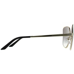 Prada Sunglasses PR60XS AAV0A7 Pale Gold and Black Grey Gradient