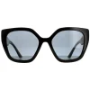 Prada Sunglasses PR24XS 1AB5Z1 Black Grey Polarized