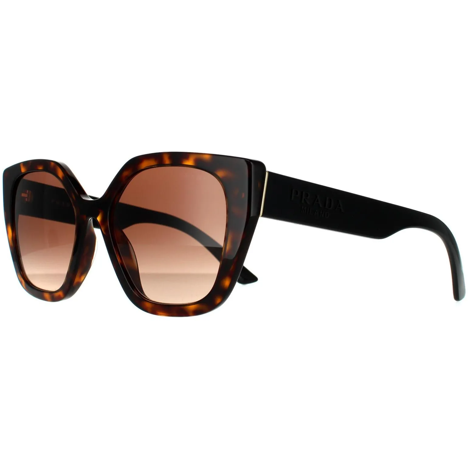 Prada Sunglasses PR24XS 2AU6S1 Havana Brown Gradient