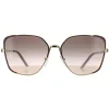 Prada Sunglasses PR60XS 07B4K0 Pale Gold and Matte Pink Pink Gradient