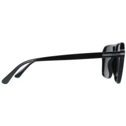Prada Sunglasses PR20YS 1AB03R Black Green Polarized