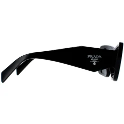 Prada Sunglasses PR08YS 1AB5S0 Black Dark Grey