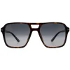 Prada Sunglasses PR20YS 2AU09G Dark Havana Grey Gradient Polarized