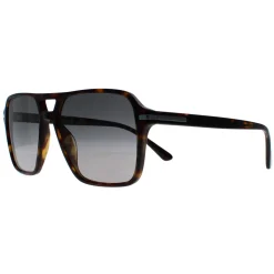 Prada Sunglasses PR20YS 2AU09G Dark Havana Grey Gradient Polarized