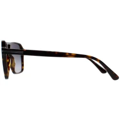 Prada Sunglasses PR20YS 2AU09G Dark Havana Grey Gradient Polarized