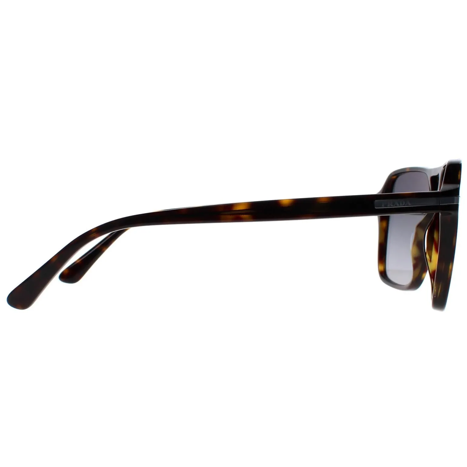 Prada Sunglasses PR20YS 2AU09G Dark Havana Grey Gradient Polarized