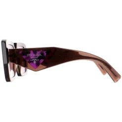 Prada Sunglasses PR23YS 17O60B Brown Transparent Light Brown