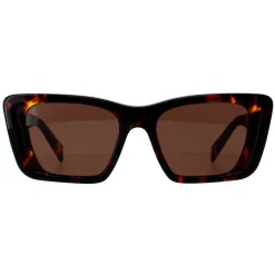 Prada Sunglasses PR08YS 01V8C1 Honey Havana Dark Brown