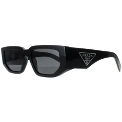 Prada Sunglasses PR09ZS 1AB5S0 Black Dark Grey