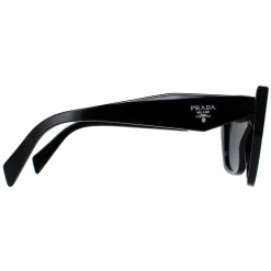 Prada Sunglasses PR19ZS 1AB5S0 Black Dark Grey