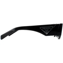 Prada Sunglasses PR09ZS 1AB5S0 Black Dark Grey