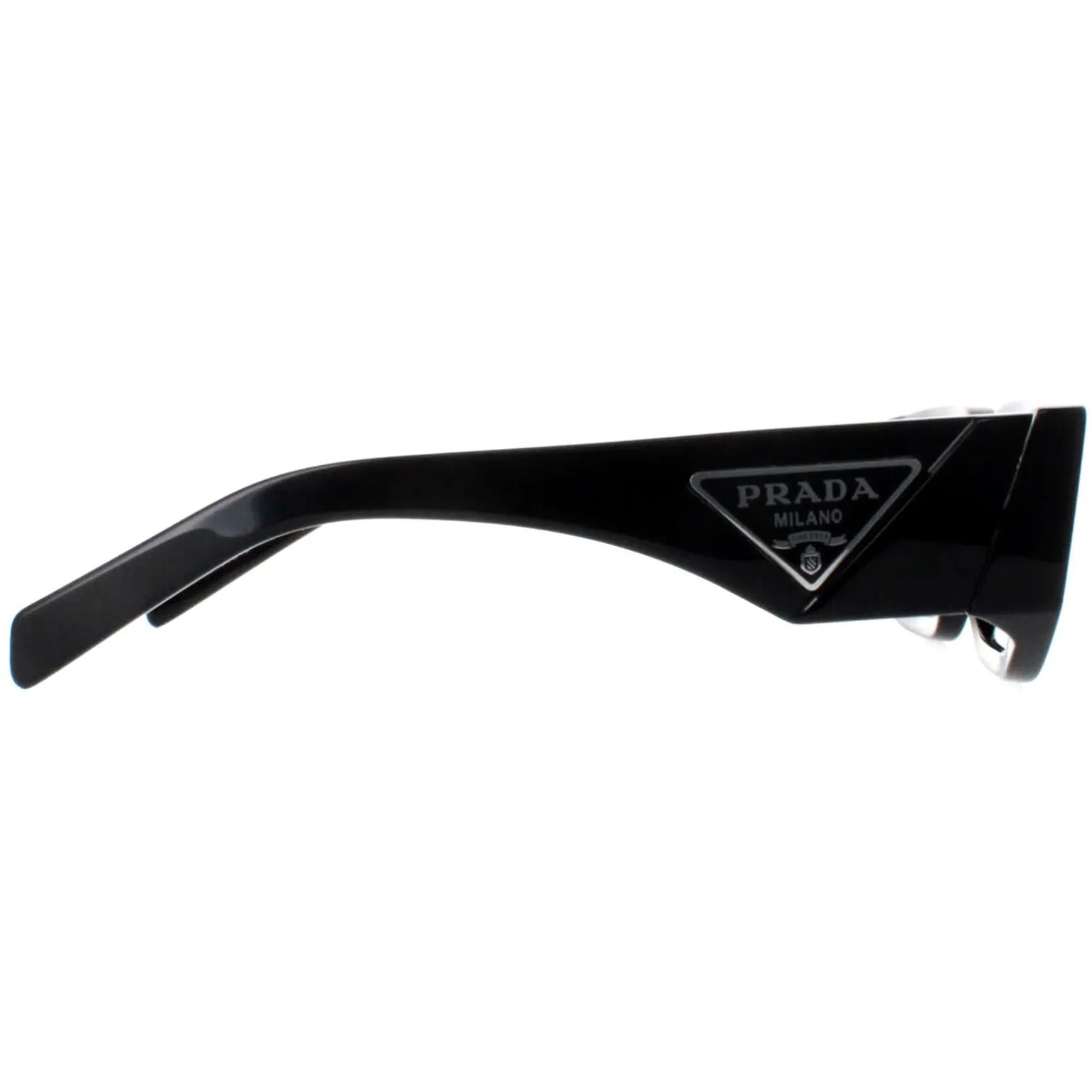 Prada Sunglasses PR09ZS 1AB5S0 Black Dark Grey