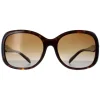 Prada Sunglasses PR04ZSF 2AU6E1 Tortoise Brown Gradient Polarized