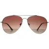 Prive Revaux Sunglasses Cali J5G Champagne Gold Brown Gradient