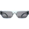 Prive Revaux Sunglasses Low Key OX2 M9 Ocean Blue Dark Grey