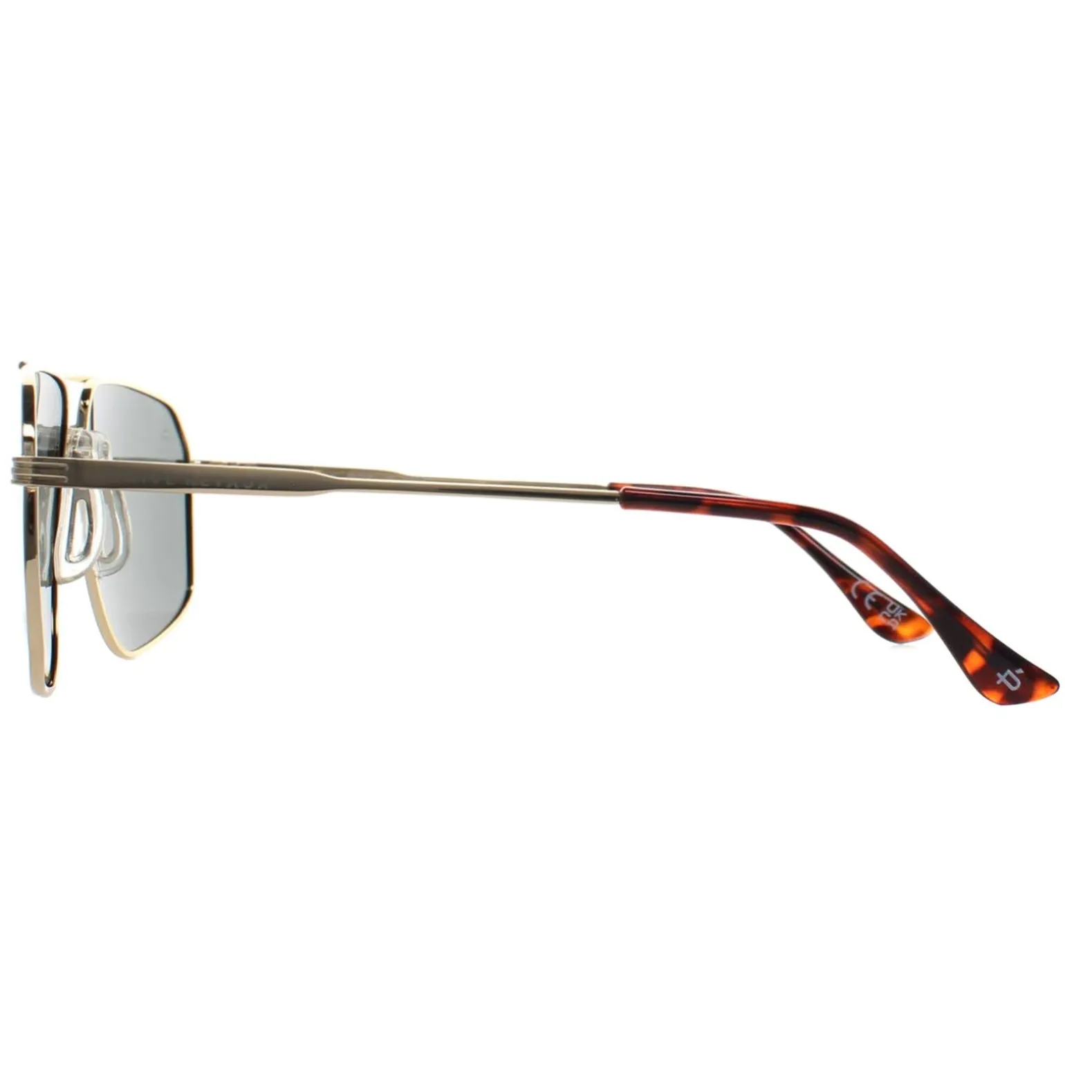 Prive Revaux Sunglasses Rico J5G UC Champagne Gold Green