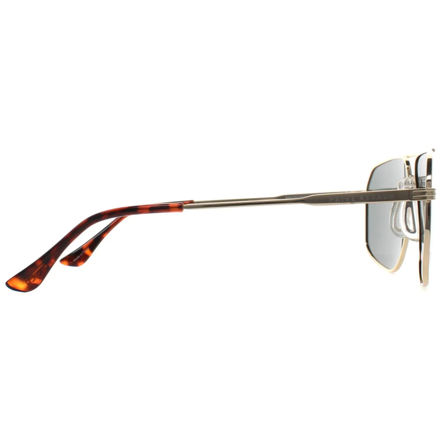 Prive Revaux Sunglasses Rico J5G UC Champagne Gold Green