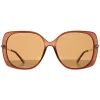 Prive Revaux Sunglasses Vintage Babe FG4 SP Latte Brown Gold