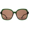 Radley Sunglasses Phoenix 6505 107PA Transparent Dark Green Brown
