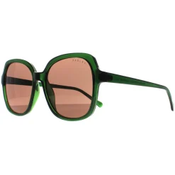 Radley Sunglasses Phoenix 6505 107PA Transparent Dark Green Brown
