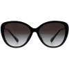 Ralph by Ralph Lauren Sunglasses RA5288U 50018G Shiny Black Grey Gradi