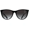 Ralph by Ralph Lauren Sunglasses RA5290 50018G Shiny Black Grey Gradie