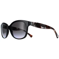 Ralph by Ralph Lauren Sunglasses RA5191 5001T3 Shiny Black and Havana