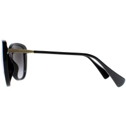 Ralph by Ralph Lauren Sunglasses RA5288U 50018G Shiny Black Grey Gradi