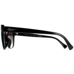 Ralph by Ralph Lauren Sunglasses RA5305U 50018G Shiny Black Grey Gradi
