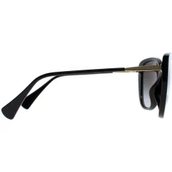 Ralph by Ralph Lauren Sunglasses RA5288U 50018G Shiny Black Grey Gradi