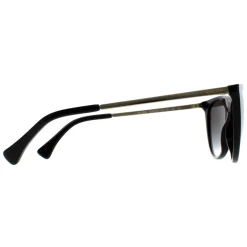 Ralph by Ralph Lauren Sunglasses RA5290 50018G Shiny Black Grey Gradie