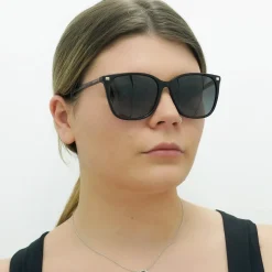 Ralph by Ralph Lauren Sunglasses RA5293 6037T3 Shiny Black with Havana