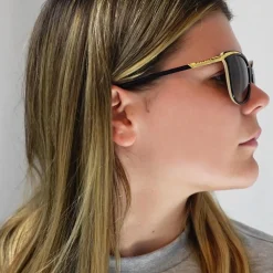 Ralph by Ralph Lauren Sunglasses 5203 109013 Black Brown Gradient