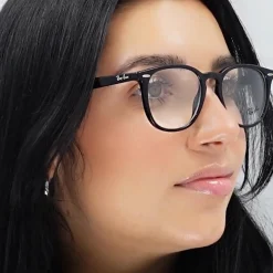 Ray-Ban Glasses Frames 7159 2000 Black Mens Womens 52mm