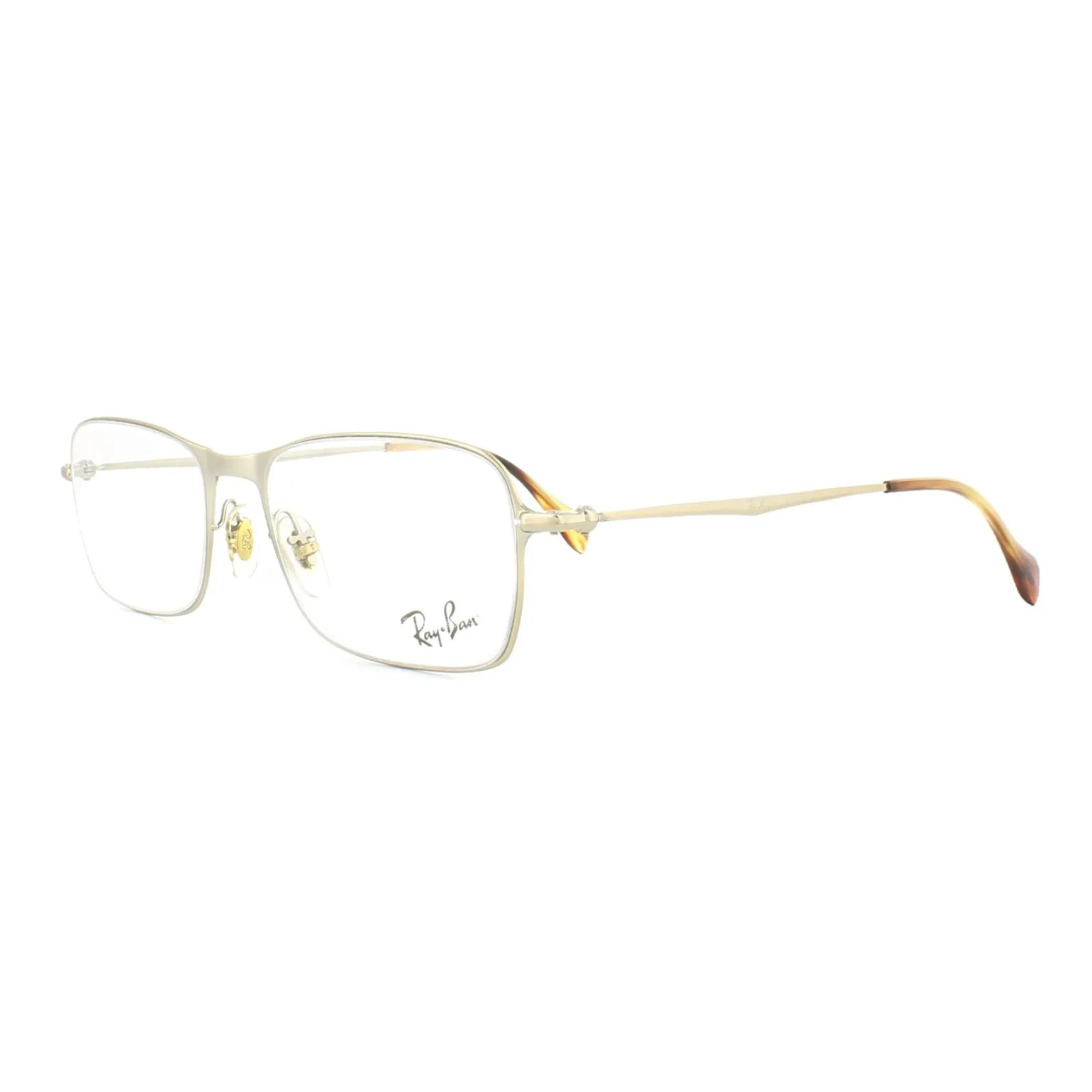 Ray-Ban Glasses Frames 6253 2754 Semi Shiny Gold 52mm Mens