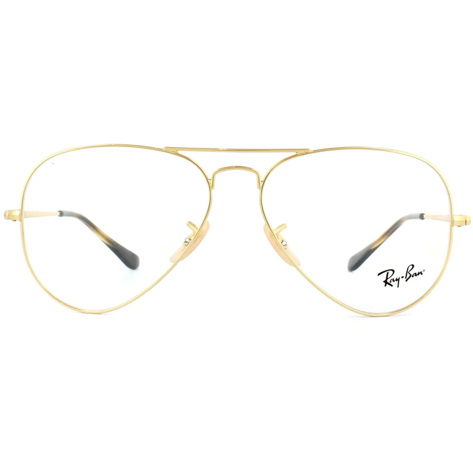 Ray-Ban Glasses Frames 6489 Aviator 2500 Gold 55mm
