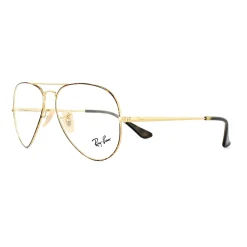 Ray-Ban Glasses Frames 6489 Aviator 2945 Gold Top on Havana 58mm Mens