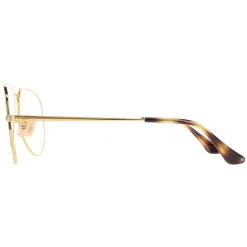 Ray-Ban Glasses Frames 6489 Aviator 2945 Gold Top on Havana 58mm Mens