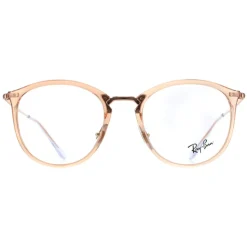 Ray-Ban Glasses Frames RX7140 8124 Transparent Light Brown Women