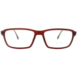 Ray-Ban Glasses Frames RX 7038 5456 Dark Matt Red Mens 55mm