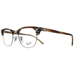Ray-Ban Glasses Frames RX5154 Clubmaster 5749 Polished Brown Men Women