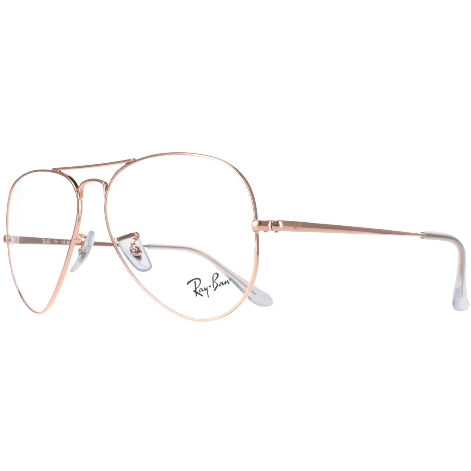 Ray-Ban Glasses Frames RX6489 Aviator 3094 Rose Gold Men Women