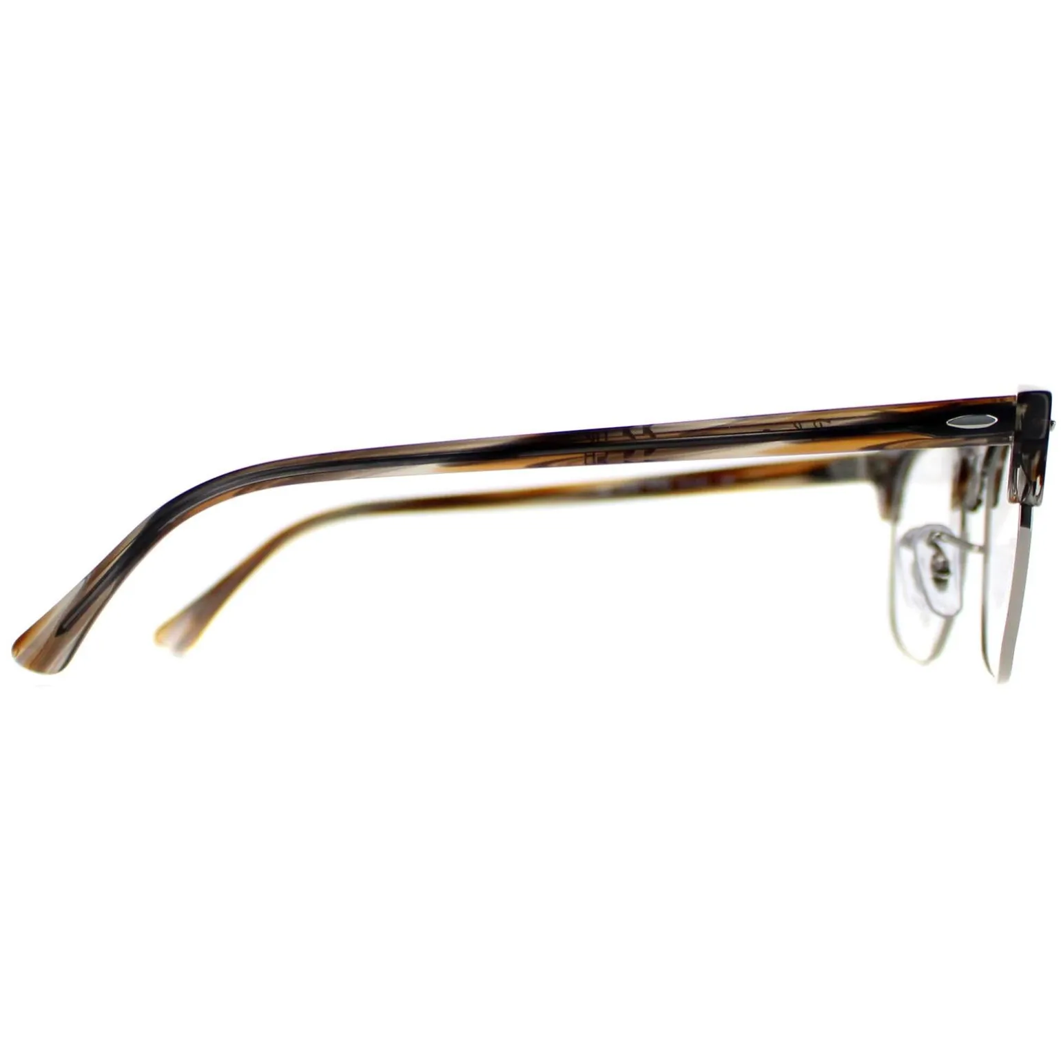 Ray-Ban Glasses Frames RX5154 Clubmaster 5749 Polished Brown Men Women
