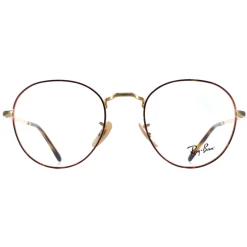 Ray-Ban Glasses Frames RX3582V David 2945 Havana on Gold Men Women