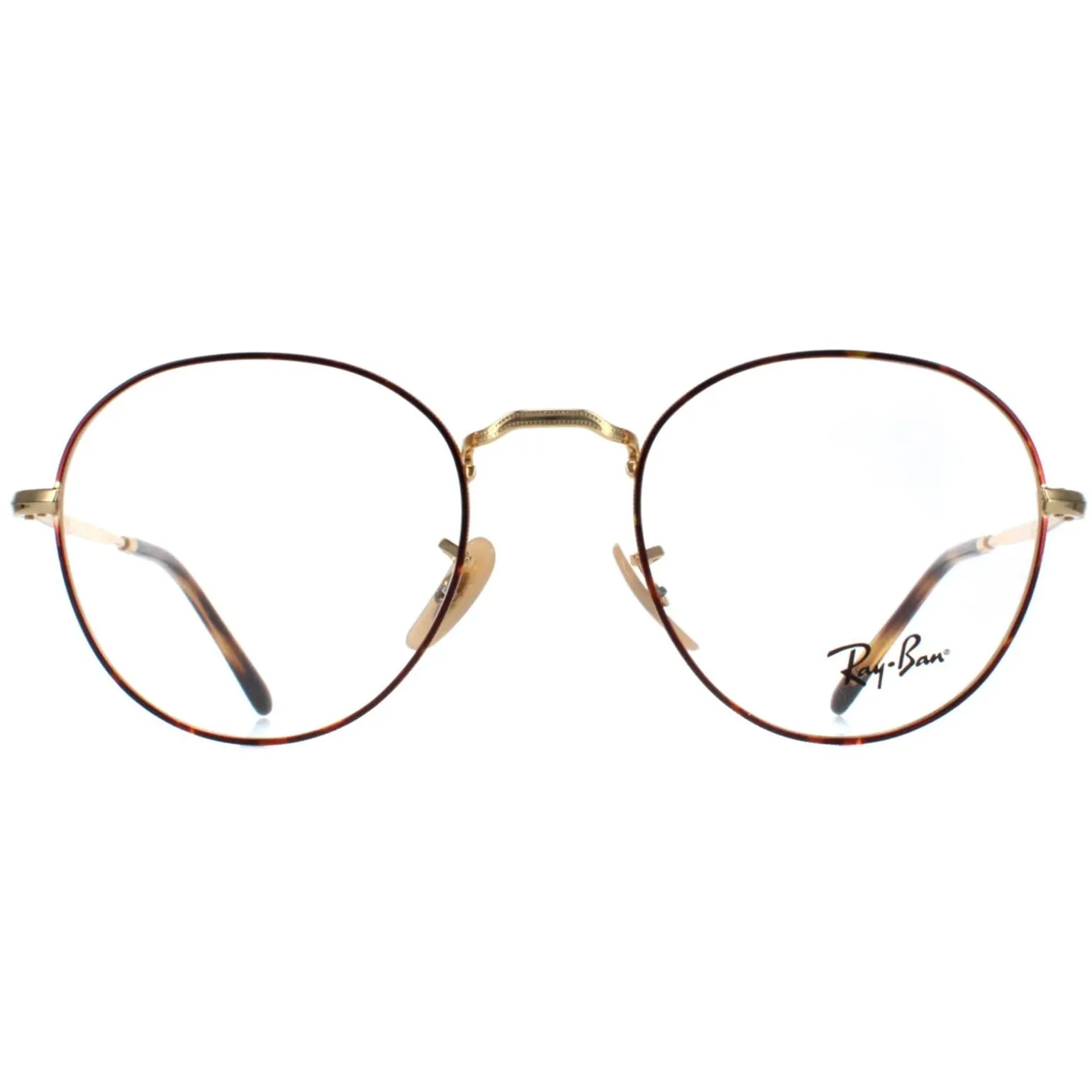Ray-Ban Glasses Frames RX3582V David 2945 Havana on Gold Men Women