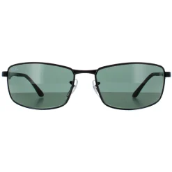 Ray-Ban Sunglasses 3498 002/71 Black Green