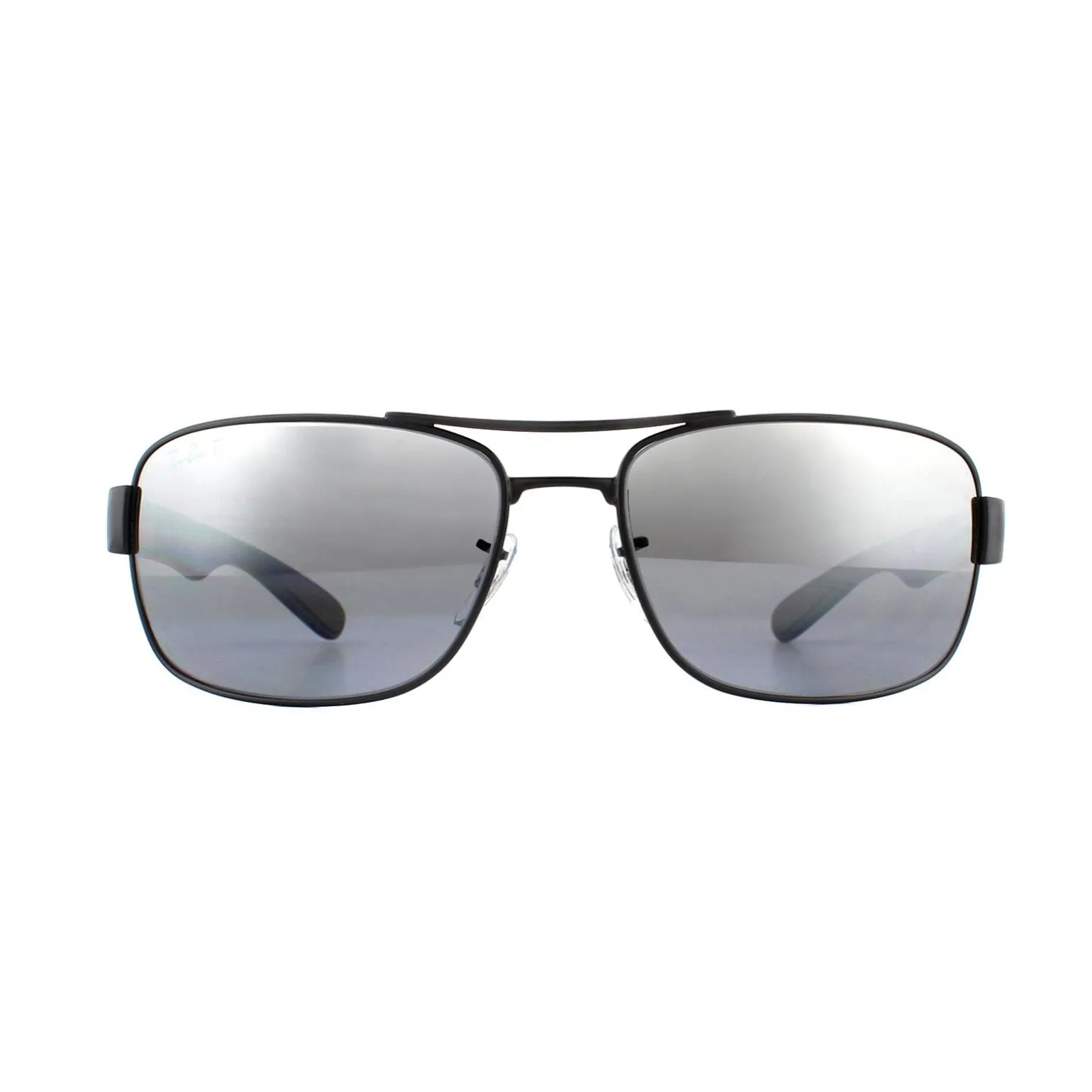 Ray-Ban Sunglasses 3522 006/82 Black Silver Mirror Polarized