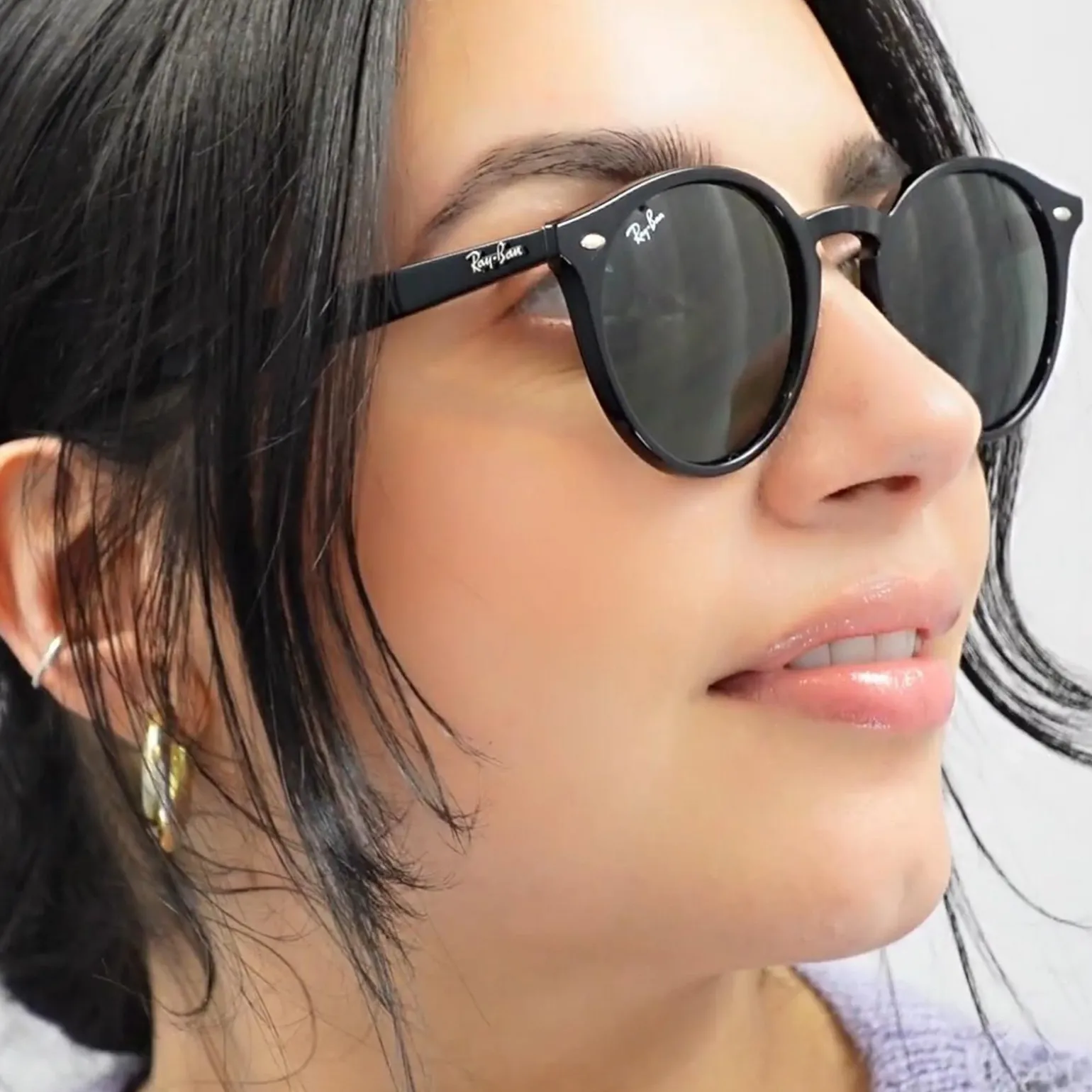 Ray-Ban Sunglasses 2180 601/71 Black Green
